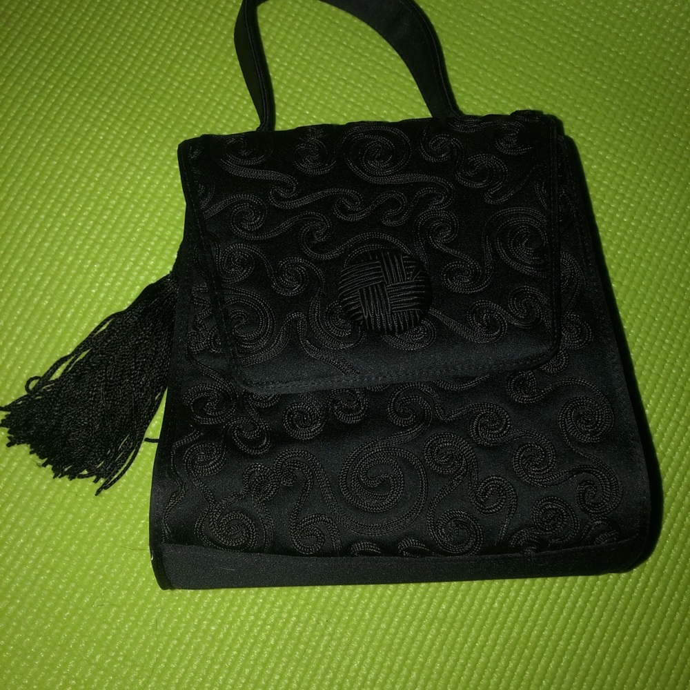 Formal black purse